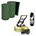Produktbild SLACKWEAR Slackline Set mit "SafetyTree" Baumschutz Grün + Classic Line X13 von Gibbon Slacklines