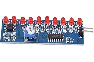 Hilitand Water Flowing Light Module, NE555+CD4017 LED Chaser, LED Running Light, LED Electronic Light Kit, DIY Kit Electronic Circuit