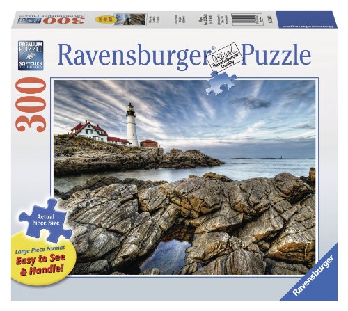 Preisvergleich Produktbild Ravensburger 13565 - Felsen am Leuchturm (XXL-Teile) - Puzzle 300 Teile