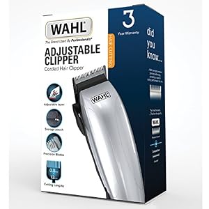 Wahl Adjustable Mains Hair Clipper Kit Silver/Black - Image 3