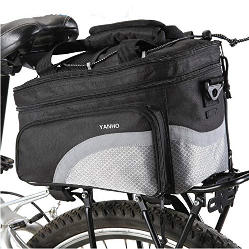 Preisvergleich Produktbild Cvxgdsfg Neue Fahrradtasche Fahrradtasche Fahrradregaltasche erweiterbares Gepäckträgerpaket