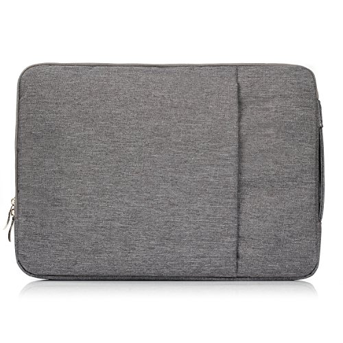 Surwin 13.3 Zoll Tragbar Laptops Sleeve Schutzhülle Laptophülle für 33,8-cm-Laptops (13,3 Zoll) wie Apple Macbook Pro Retina, Macbook Air, DELL XPS usw.