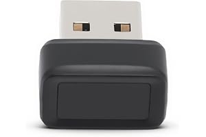 Mini USB Fingeravtrycksläsare, 10 Fingeravtryck, 360 Graders Identifiering, 0,5 Sekunders Matchningstid, Sensor för PC