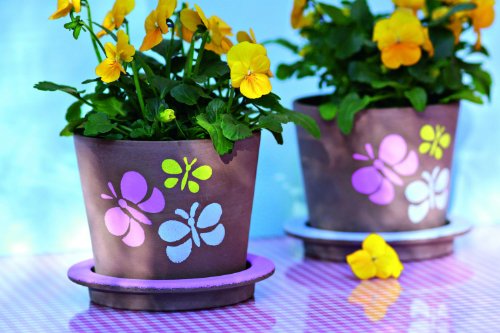 Marabu 027400006 – Schablone selbstklebend Papillons A5 - 4