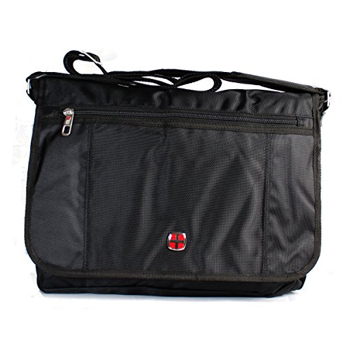 Lugano Business Flap Messenger Laptop Bag - 2