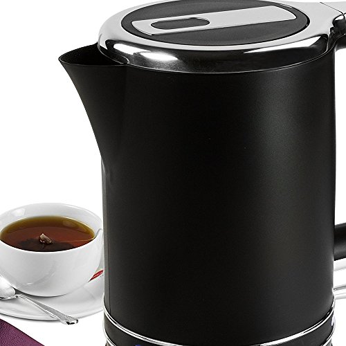 Andrew James Lumiglo – Frühstück Duo Set in Mattschwarz – 3000W schnellkochender Wasserkocher und 2-Scheiben Toaster mit Brötchenaufsatz – 2 Jahre Garantie - 7