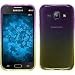 Produktbild PhoneNatic Case für Samsung Galaxy J1 (2015 - J100) Hülle Silikon Design:05 Ombrè Cover Galaxy J1 (2015 - J100) Tasche + 2 Schutzfolien