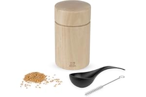 Peugeot Naka Manuelle Leinsamenmühle, Höhe: 11 cm, Holz, Natur, 37567