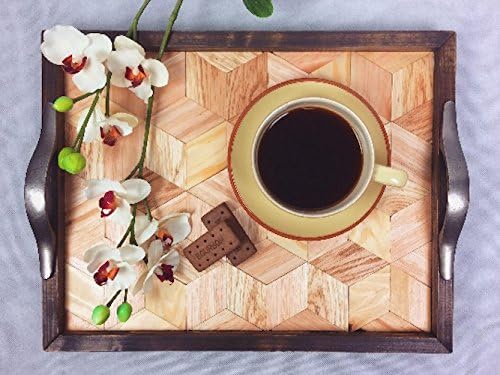Wood Serving Tray with handles