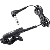 Korg - CM-300-BK Klip Tipi Tuner i&ccedil;in Geliştirilmiş Tasarım Kontak Mikrofonu - Siyah