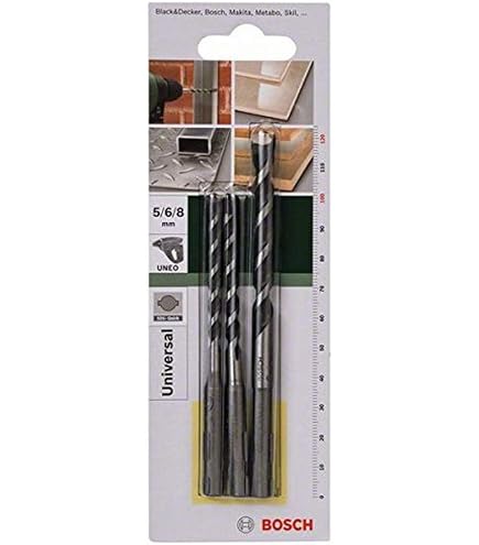 Makita D-38467 HSS Metallbohrer – DIN 338, 8 Mm Durchmesser, Für Metall