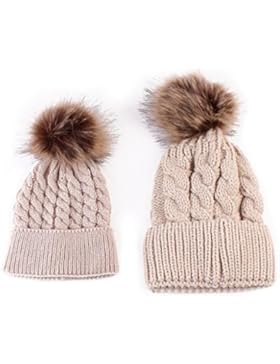 Covermason Mama Und Baby Mützen Stricken Hut Kappe