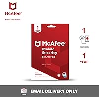 McAfee Mobile Security - 1 Device, 1 Year - Product Key (Email Delivery in 2 hours- No CD)