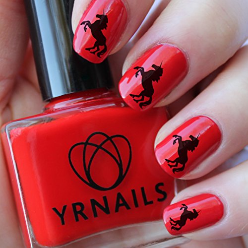 Unicorn Nail Decals by YRNails