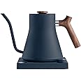 Fellow Stagg Electric Kettle with a Capacity of 900 ml and a Power 1200W Stag EKG-Blue, Wooden Handle, Plastic