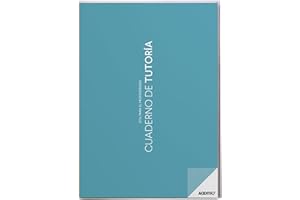 ADDITIO - Cuaderno de Tutoría para el profesorado | Seguimiento del alumnado | Registro de asistencia por meses | Tamaño A4 | Español | Azul Claro