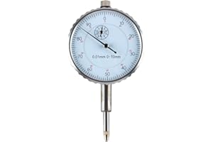 AUKSON Messuhr 0-10MM Außenmaß 0.01mm Genaue Uhr
