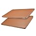Produktbild ICARER MacBook Pro 13 Hülle Lederhülle, Ultra Slim Hochwertige Ledertasche Vintage Antik Handytasche Leder Hülle Case Cover für Apple MacBook Pro 13 Zoll Retina mit/ohne Touch Bar Touch ID (Braun)