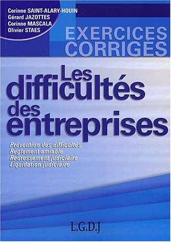 Les difficultés des entreprises, exercices et corrigés