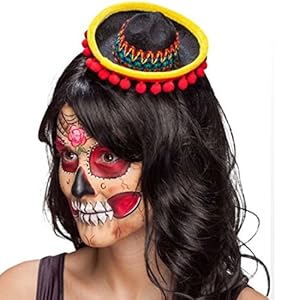 Mini sombrero Gorro mexicano pequeño Sombrero de paja alto mini Sombrerito de méxico Adorno tequila Fascinator España