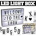 Produktbild (6048) LED Light Box Lichtbox Leuchtkasten Retro Anzeigetafel Leuchtbuchstaben