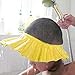 WLM Baby Child Kid Boys Girls Safe Shampoo Bath Shower Wash Hair Shield Hat Cap (Yellow)
