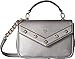 Produktbild MCM Damen Schultertasche Catherine Mini Spike Silber
