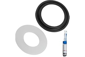 Aihoom 2 Pièces Joints Réservoir, Joint Cloche de Siphon Bassin pour Cloche de Levage 63x32mm, Indicateur de Basse 68x46mm, Pièces de Réservoir pour 816.418.00.1(818.109), 240.282.00.1(890.615)