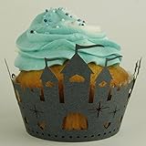 24 Stk Cup Cake Wrapper zur Dekoration der Muffinförmchen...