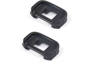 FANZR EG Eyecup - Mirino oculare per Canon EOS 5D Mark Ⅳ, 5D Mark Ⅲ, 7D, 1D Mark Ⅳ, 1D Mark Ⅲ, sostituisce Canon EG (confezione da 2)