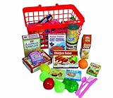 Grocery Basket with Play Food (Toy)