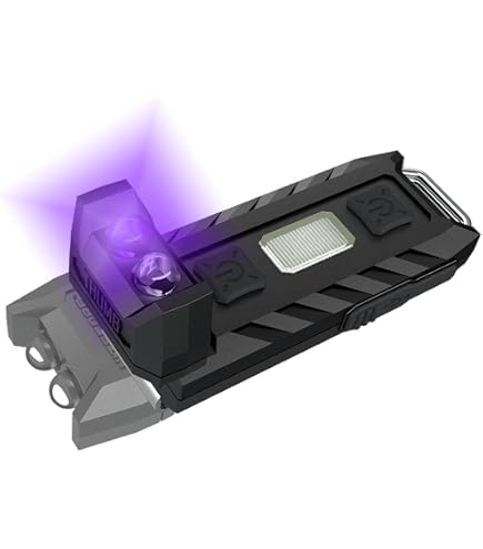 Lámpara Llavero Nitecore Tube V2.0 | 55 Lúmenes | Carga Por USB | Hasta 58 Horas De Autonomía | Negro