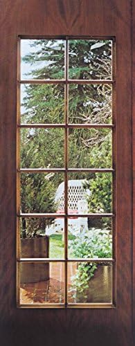 NonWoven Photo Wall Mural Garden Door 605V Size 90 X 200 CM In 2 Strips 45 CM Wide X 200 CM High Non Woven Wall Mural Mural Poster XXL Forest Trees Stones Landscape Natural Motif Wallpaper Poster Wallpaper Image Wallpaper
