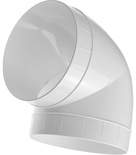 Curva 90&deg; In Lamiera Zincata Per Condotti Aria - Diametro 160 Mm Con Guarnizione EPDM, Per Ventilazione