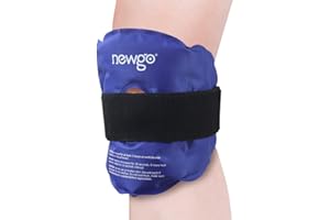 NEWGO Knee Ghiaccio Gel Riutilizzabile per Dolore e Gonfiori al ginocchio