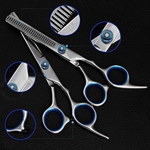Xcellent Global Hairdressing Scissors Tool Kit Hair Scissor Thin Flat Cut Cutting Teeth Barber Scissors Combination Set… - Image 2