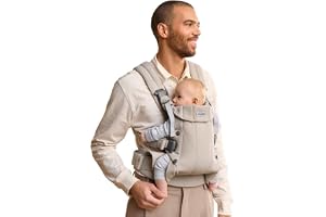 BabyBjörn Bärsele Harmony, Melerad väv, Ljusbeige