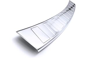 teileplus24 L530 Ladekantenschutz V2A Edelstahl kompatibel mit Skoda Octavia 3 Kombi 2013-2017 Abkantung