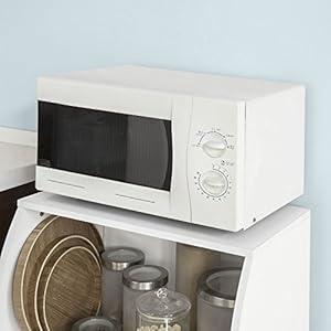 SoBuy FRG241-W Küchenschrank Küchenwagen Rollschrank Getränkewagen