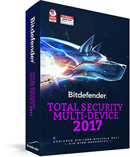 Preisvergleich Produktbild Bitdefender Total Security Multi Device 2017 – 10 Geräte / 1 Jahr / 365 Tage (MAC, Windows & Android) - Aktivierungscode (bumps)