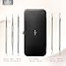 Blackhead Remover Tools 5-in-1 Anjou Blemish Pimple Comedone Extractor Acne Removal Kit Anti-bacteria Best for Nose Face Skin with Ergonomic Design