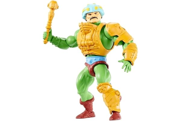 Maîtres de l’Univers Origins, figurine articulée de combat, Le Maître d’Armes, jouet pour collectionneurs et enfants dès 6 ans, GNN89