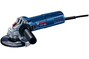 Bosch Professional: szlifierka kątowa GWS 9-125 S (900 W, regulacja prędkości, średnica tarczy 125 mm, rękojeść dodatkowa, osłona, klucz maszynowy)