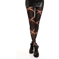 Gi&Gi Collants En Maille 40 Deniers Avec Cheville En Coton