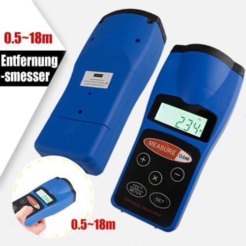 Feaglo Laser Measure Digital Laser Distance Measure Meter Handheld Bubble Level Rangefinder Range Finder Laser Pointer