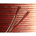 electrosmart 10m Quality 18AWG Loud Speaker Cable - Multi-Strand - Outside Dimensions of Cable: 5mm x 2.5mm