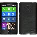 Produktbild PhoneNatic Case für Nokia X / X+ Hülle Silikon silber brushed + 2 Schutzfolien