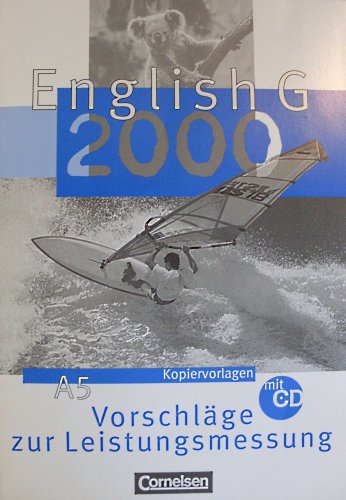 Preisvergleich Produktbild English G2000 A5: Vorschläge zur Leistungsmessung. Kopiervorlagen mit CD