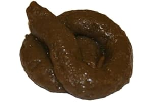 The Little Party Shop Sticky Soft Fake Dog Poo Turd Novelty Practical Joke Prank Fun