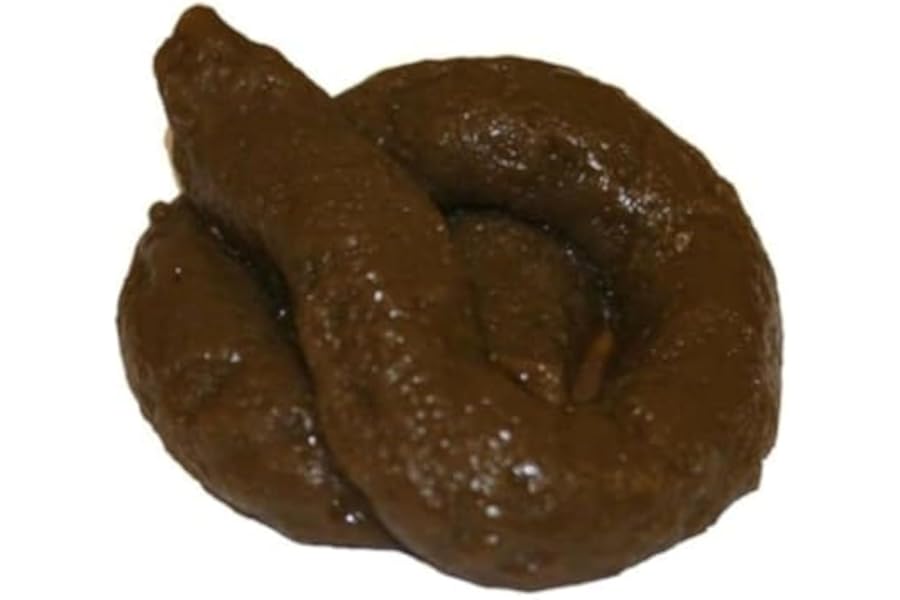 The Little Party Shop Sticky Soft Fake Dog Poo Turd Novelty Practical Joke Prank Fun